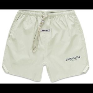 FEAR OF GOD ESSENTIALS sage shorts size L